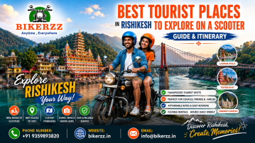 Best Tourist Places in Rishikesh to Explore on a Scooter